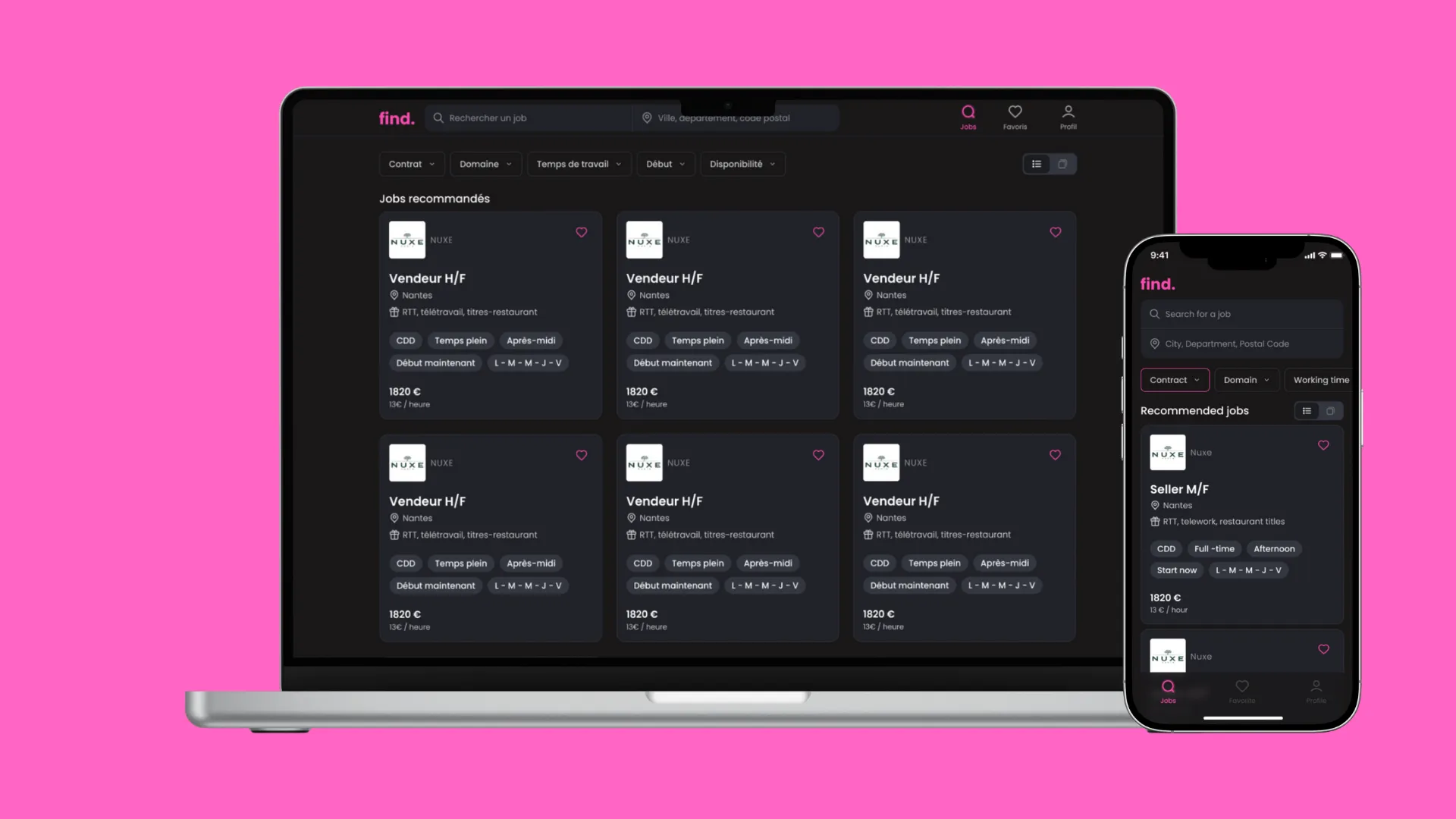 Find - Recruitment Platform Cover