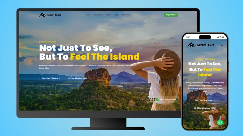 Mirari Tours:Travel Agency Platform